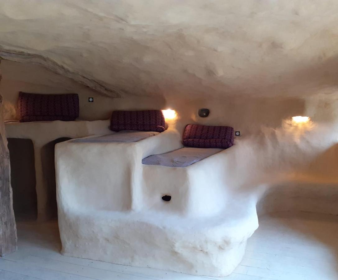 Maison Terre Les Cabanes De Fallot - Sauna Bain-Froid Piscine Naturelle L'isle-Bouzon Exterior foto